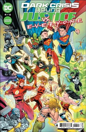 Dark Crisis: Young Justice issue 4 Max Dunbar Cover
