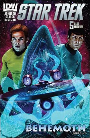 Star Trek (2011) issue 42 Cat Staggs Cover