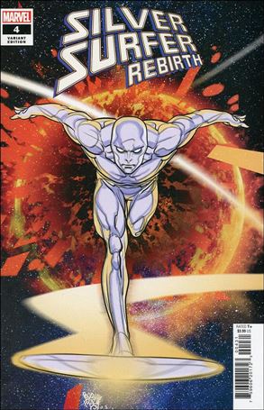 Silver Surfer Rebirth issue 4-C Pasqual Ferry Cover