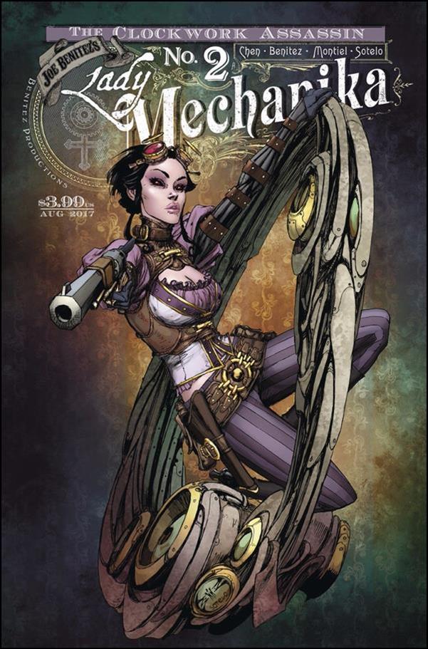 Lady Mechanika: The Clockwork Assassin issue 2 Joe Benitez "Dark" Cover