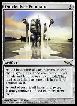 Magic the Gathering: Mirrodin (Base Set) card 233 Quicksilver Fountain