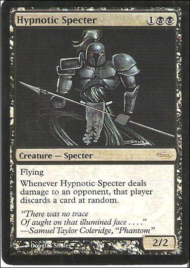 Magic the Gathering: 2006 Magic Player Rewards (Promo) card 1 Hypnotic Specter