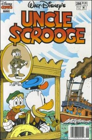 Walt Disney's Uncle Scrooge issue 286-B Marvel Cover