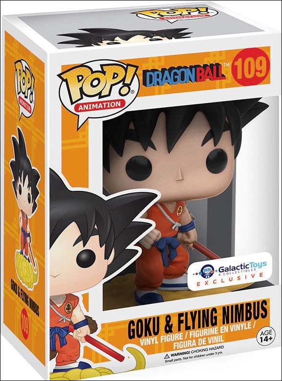 POP! Animation figure 109-B Goku & Flying Nimubs (Orange)