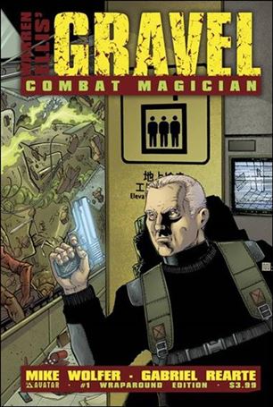 Gravel: Combat Magician issue 1-B Wraparound Cover