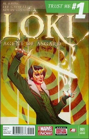 Loki: Agent of Asgard issue 1-F Jenny Frison Cover (3rd Printing)