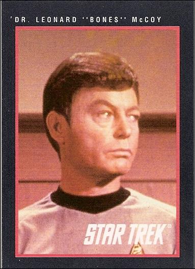 Star Trek 25th Anniversary: Series 1 (Base Set) card 123 Dr. Leonard "Bones" McCoy