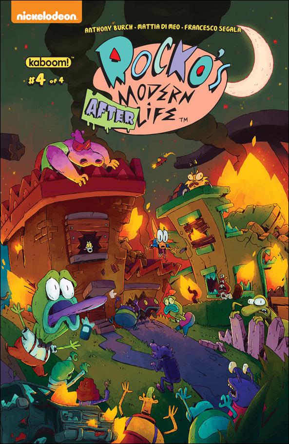 Rocko's Modern Afterlife issue 4-B Joey McCormick Preorder Cover