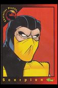 Mortal Kombat (Base Set) card 7 Scorpion