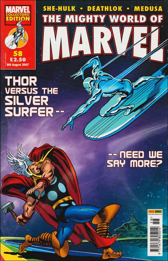 Mighty World of Marvel (UK) (2003) issue 58 Cardstock Cover