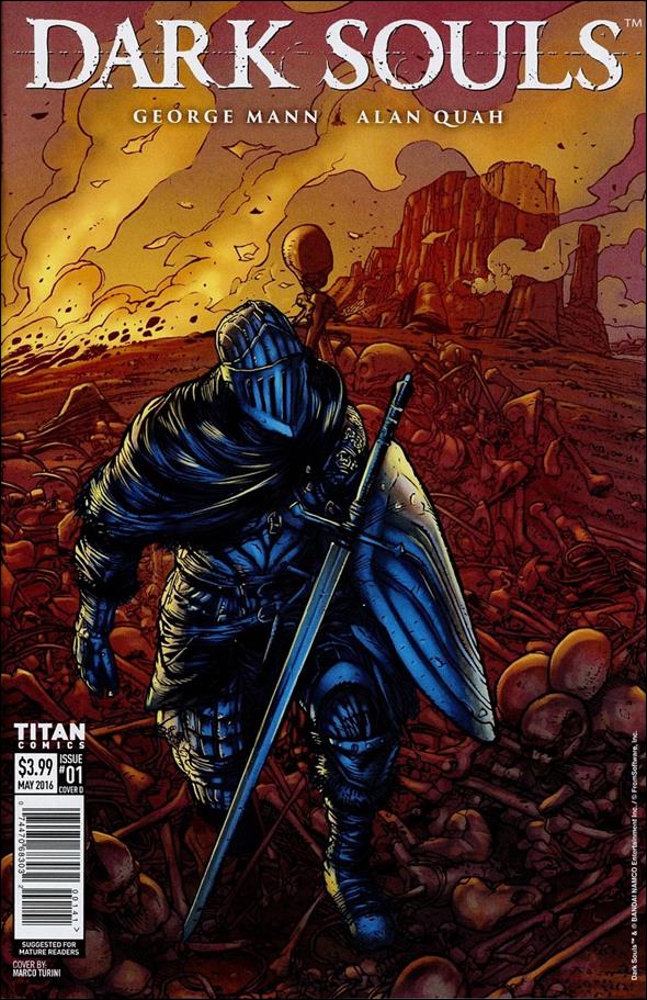 Dark Souls: The Breath of Andolus issue 1-D Marco Turini Cover