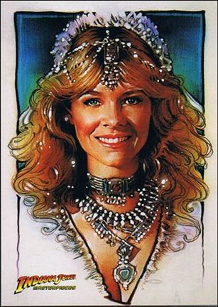 Indiana Jones Masterpieces (Base Set) card 20 Willie Scott