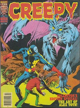 Creepy issue 139 Rudy Nebres Cover