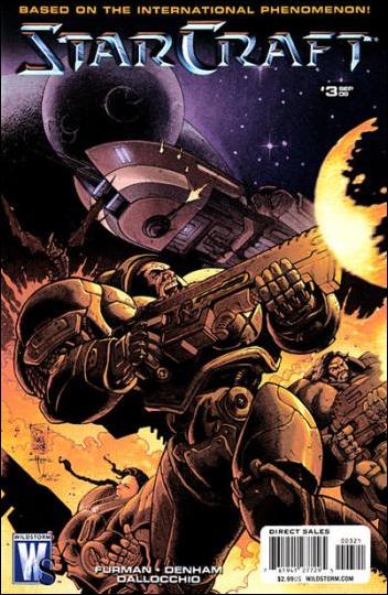 Starcraft issue 3-B Shawn Moll Cover  