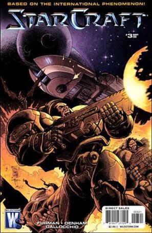 Starcraft issue 3-B Shawn Moll Cover  