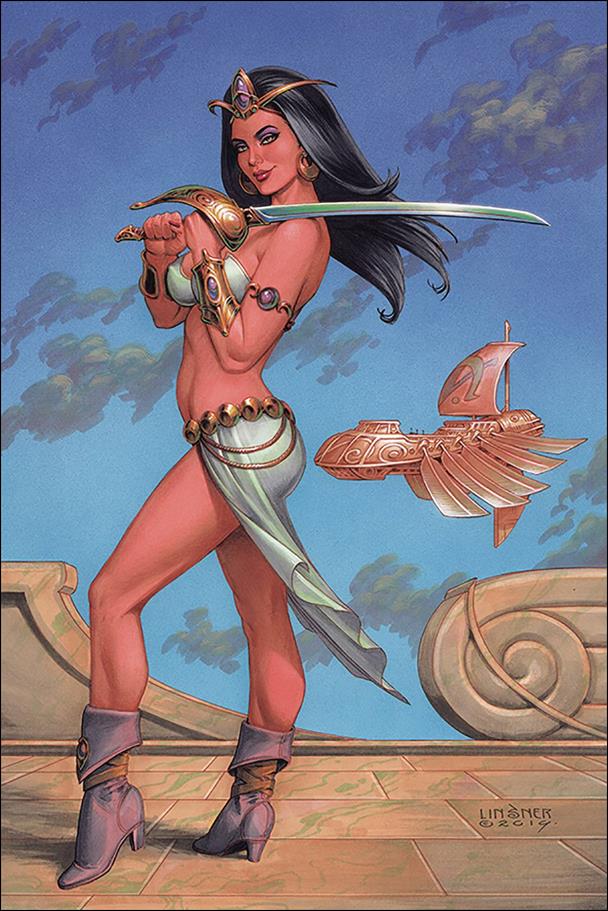 Dejah Thoris (2019) issue 4-S Joseph Michael Linsner Virgin Cover