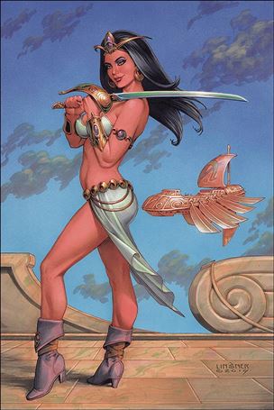 Dejah Thoris (2019) issue 4-S Joseph Michael Linsner Virgin Cover
