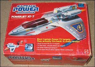 Captain Power and the Soldiers of the Future Vehicles and Playsets figure 3 Powerjet XT-7