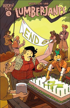 Lumberjanes issue 74 Kat Leyh Cover