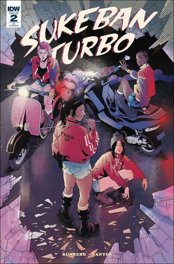 Sukeban Turbo issue 2-B Claire Roe 1:10 Cover