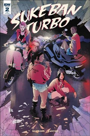 Sukeban Turbo issue 2-B Claire Roe 1:10 Cover