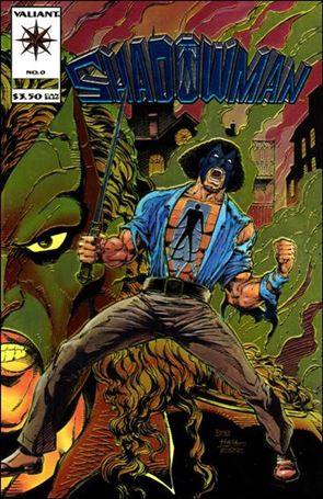 Shadowman (1992) issue 0 Standard Wraparound Chromium Cover