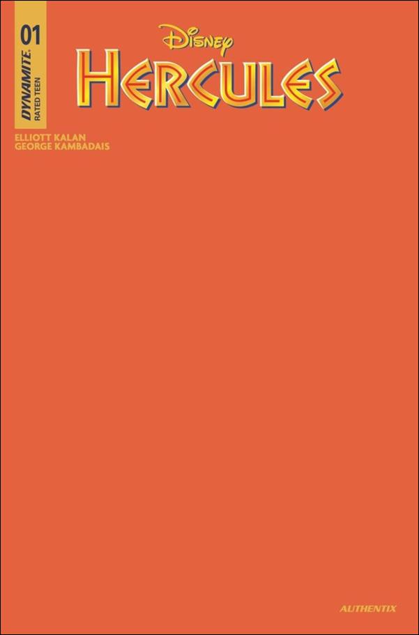 Hercules (2024) issue 1-S Authentix Blank Sketch Orange Cover