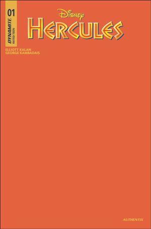 Hercules (2024) issue 1-S Authentix Blank Sketch Orange Cover
