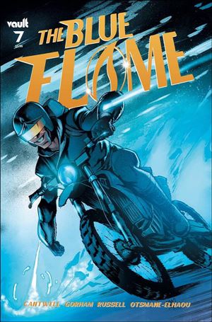 Blue Flame issue 7 Adam Gorham Cover