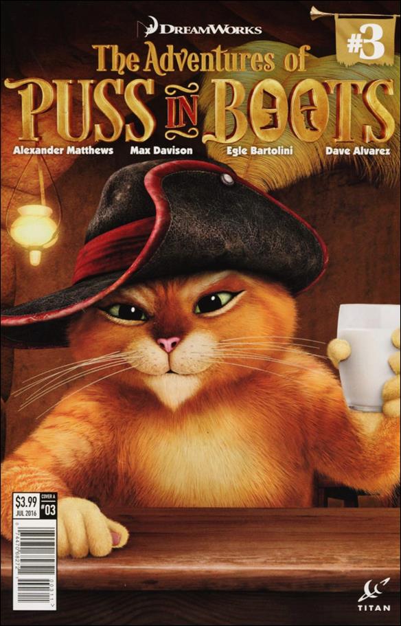 Puss in Boots issue 3 Animation Cover