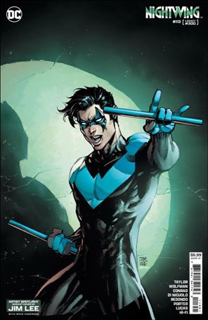 Nightwing (2016) issue 113-E Jim Lee Artist Spotlight Cardstock Cover