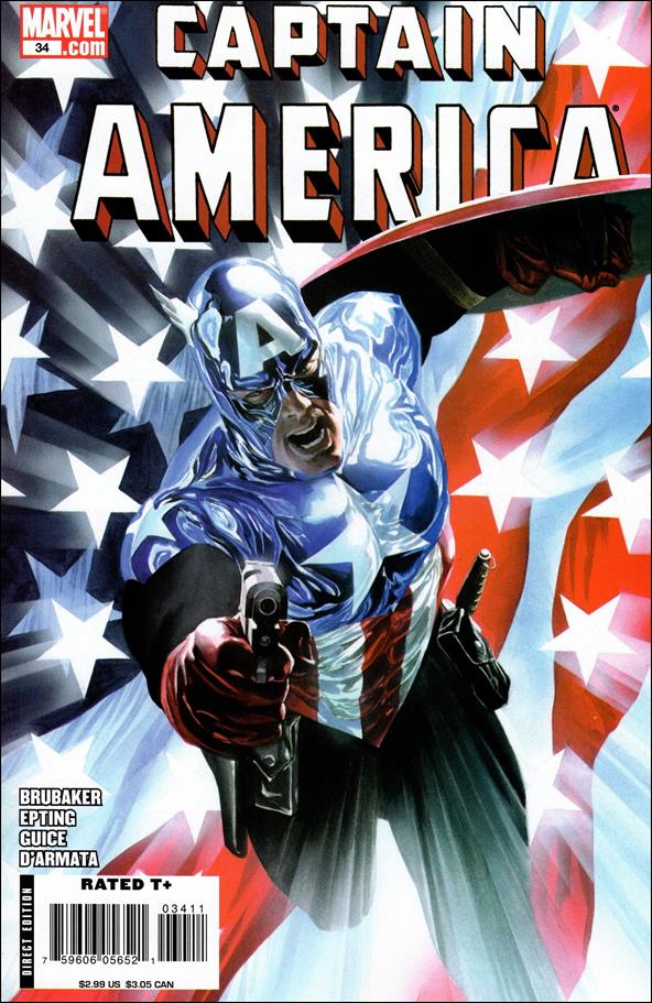 Captain America (2005) issue 34 Alex Ross Cover