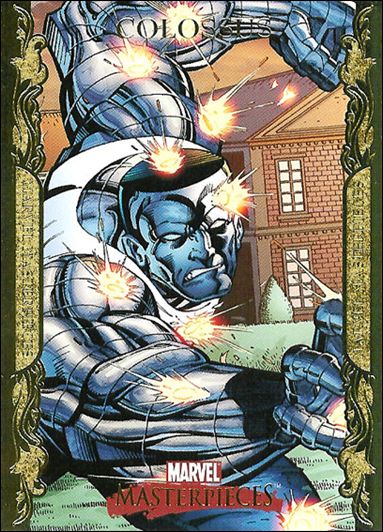 2007 Marvel Masterpieces (Parallel Gold Border Base Set) card 19 Colossus