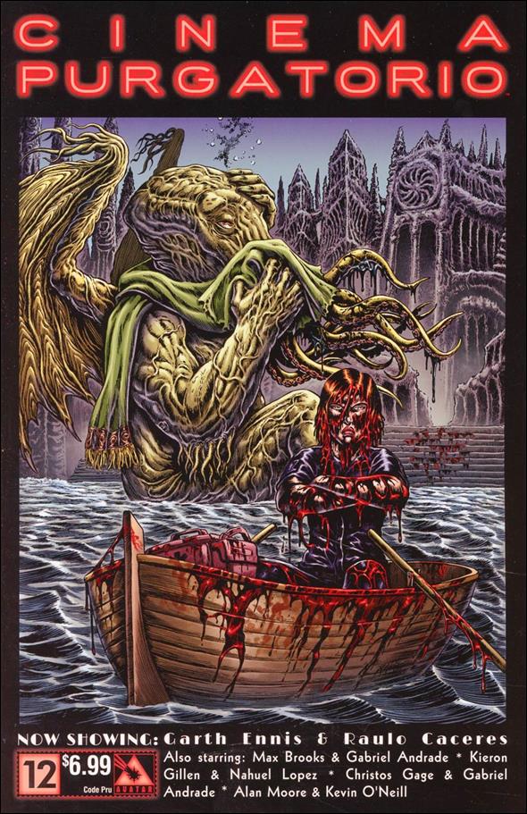Alan Moore's Cinema Purgatorio issue 12-C Raulo Caceres Code Pru Cover