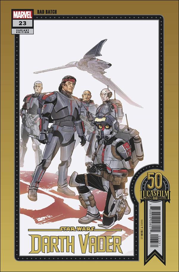 Star Wars: Darth Vader issue 23-C Chris Sprouse Lucasfilm 50th Anniversary Cover