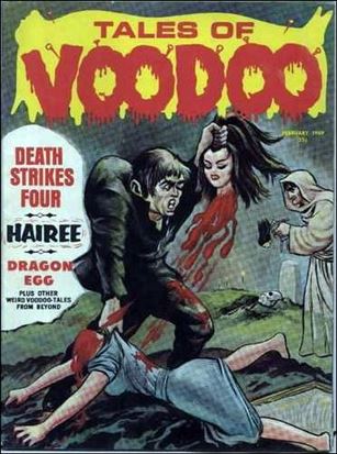 Tales of Voodoo Comic Book by Eerie Publishing in Grid View