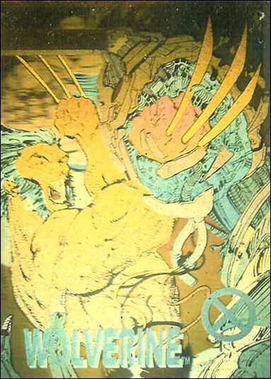 X-Men: Series 1 (Hologram Subset) card XH-1 Wolverine