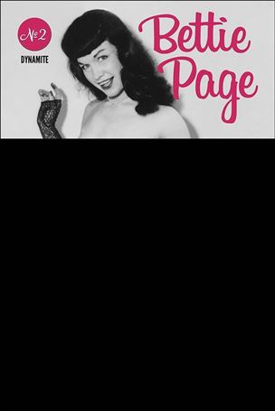 Bettie Page (2020) issue 2-F Black Bag Nude Photo Cover