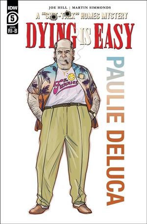Dying is Easy issue 5-D Martin Simmonds 1:25 Character Wraparound Cover