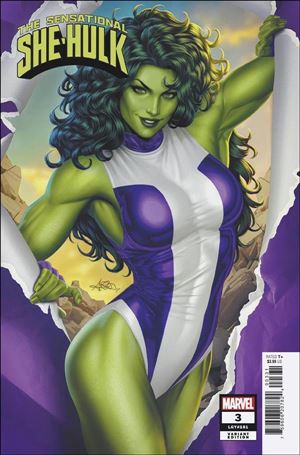 Sensational She-Hulk (2023) issue 3-C Ariel Diaz Cover