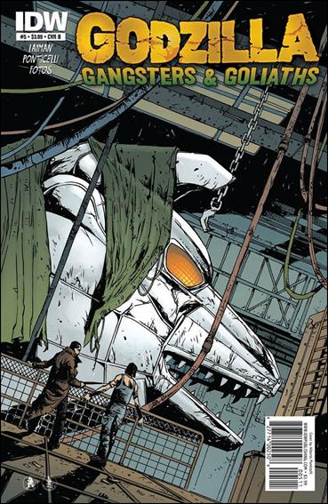 Godzilla: Gangsters and Goliaths issue 5-B Alberto Ponticelli Cover
