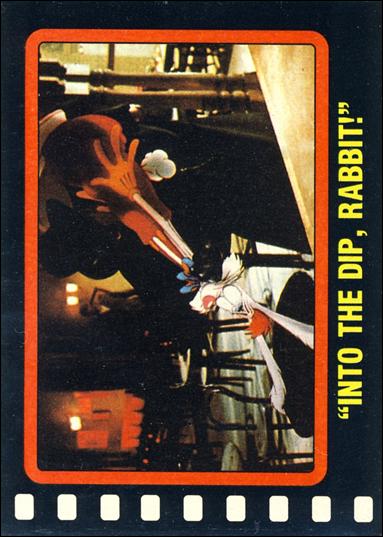 Who Framed Roger Rabbit? (Base Set) card 70 "Into The Dip, Rabbit!"