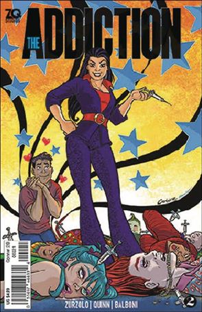 Addiction: The Death of Your Life issue 2-B Amanda Conner Cover