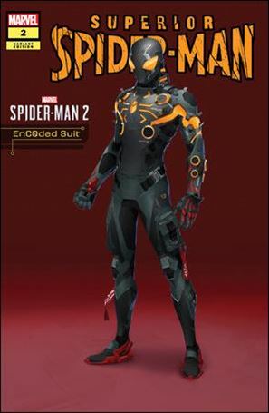 Superior Spider-Man (2023) issue 2-B Encoded Suit Video Game Cover
