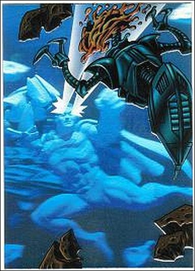 OutBurst: DC FirePower (HoloBurst Subset) card 1 Superman to the Rescue