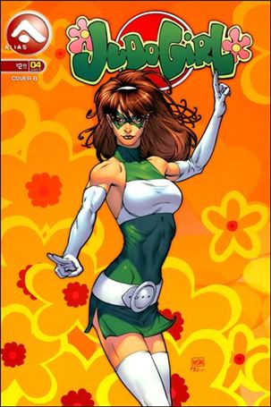 Judo Girl (2005) issue 4-B Mike S. Miller Cover