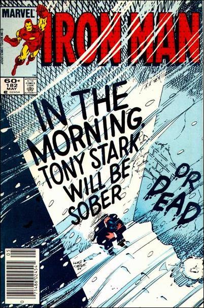 Iron Man (1968) issue 182-B Newsstand Cover