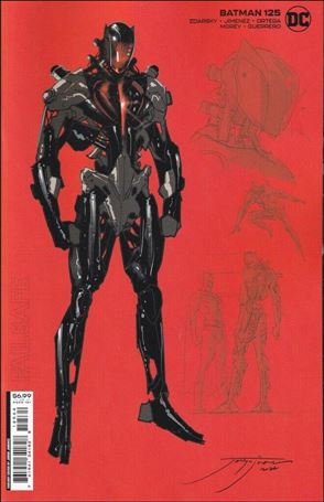 Batman (2016) issue 125-H Jorge Jimenez Failsafe Desgin Cardstock Cover