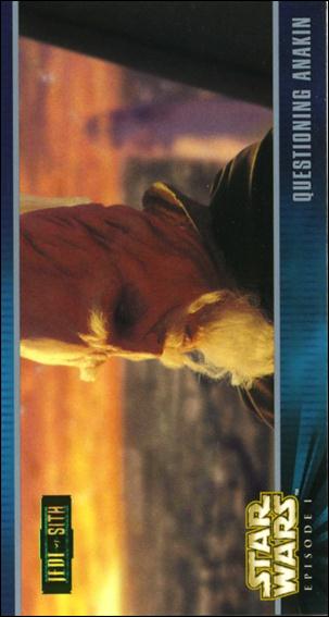 Star Wars: Episode I Widevision: Series 1 (Expansion Subset) card X-17 Questioning Anakin