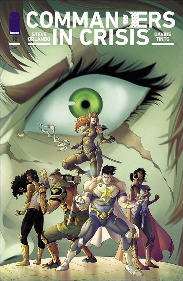 Commanders in Crisis issue 12 Davide Tinto "Eye" Cover